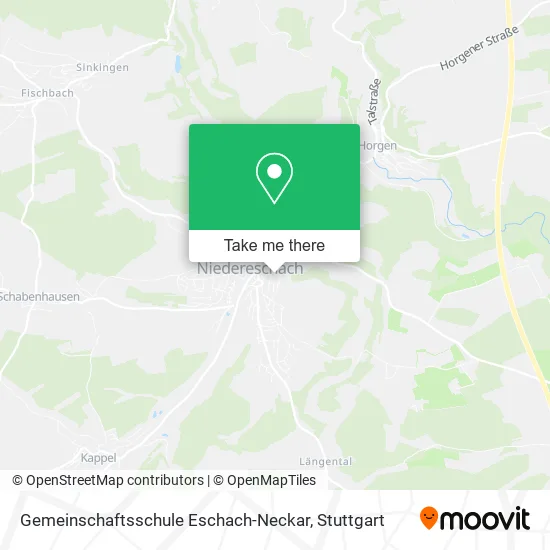 Карта Gemeinschaftsschule Eschach-Neckar