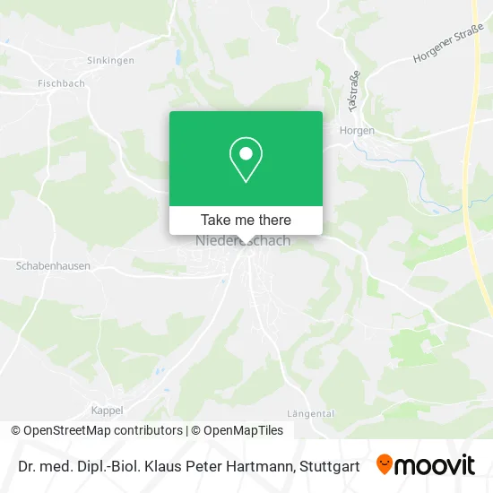 Карта Dr. med. Dipl.-Biol. Klaus Peter Hartmann