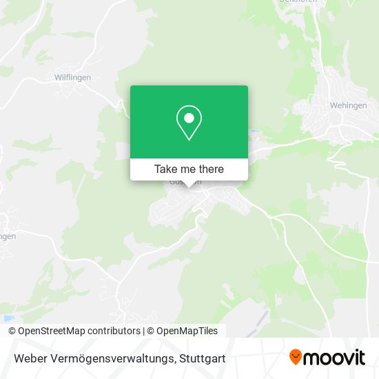 Weber Vermögensverwaltungs map