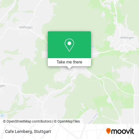 Карта Cafe Lemberg