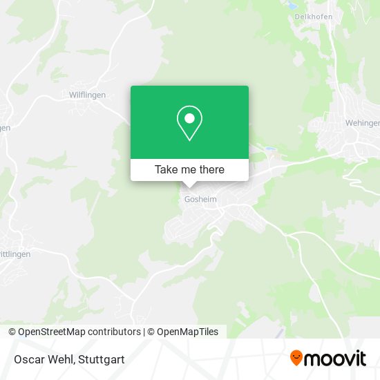 Oscar Wehl map