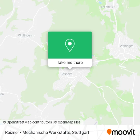 Карта Reizner - Mechanische Werkstätte