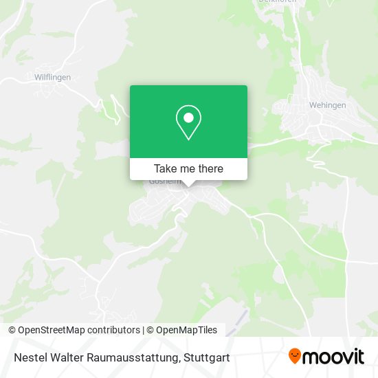 Nestel Walter Raumausstattung map