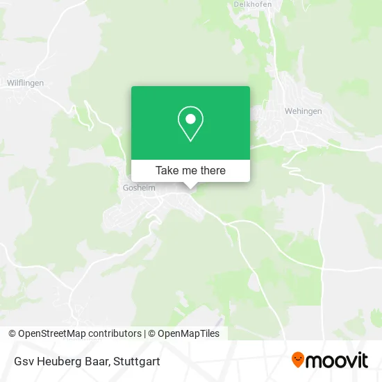 Карта Gsv Heuberg Baar