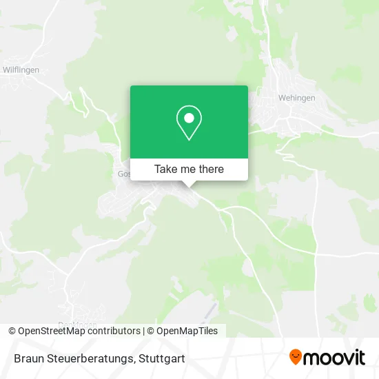 Карта Braun Steuerberatungs