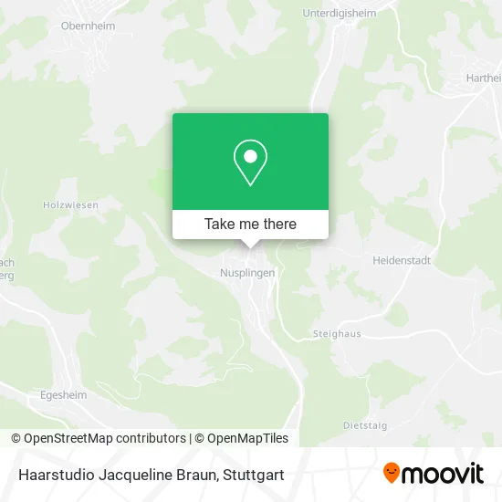 Haarstudio Jacqueline Braun map