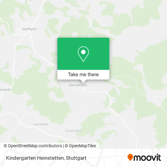 Карта Kindergarten Heinstetten