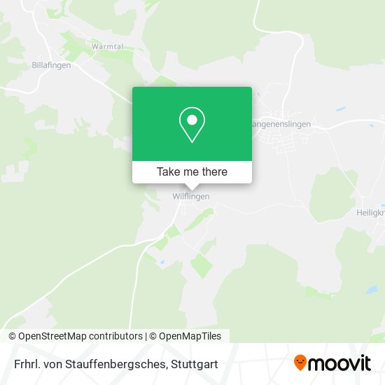 Frhrl. von Stauffenbergsches map