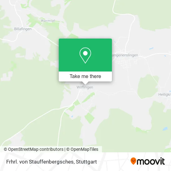 Карта Frhrl. von Stauffenbergsches