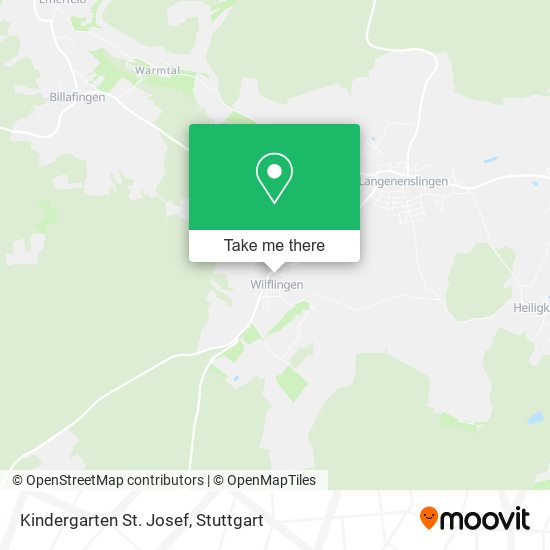 Kindergarten St. Josef map