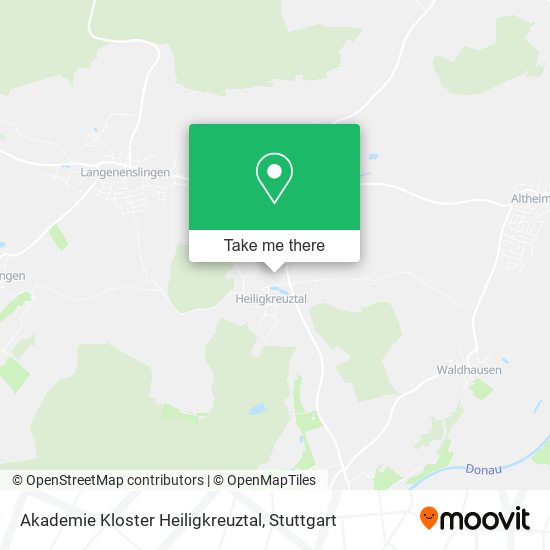 Akademie Kloster Heiligkreuztal map