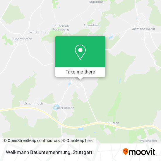 Карта Weikmann Bauunternehmung