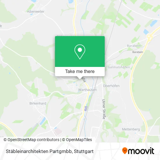 Stäbleinarchitekten Partgmbb map
