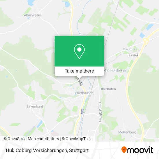 Карта Huk Coburg Versicherungen