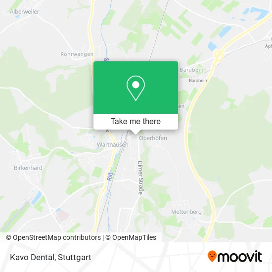 Карта Kavo Dental