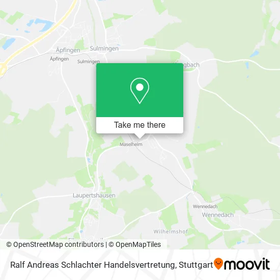 Карта Ralf Andreas Schlachter Handelsvertretung