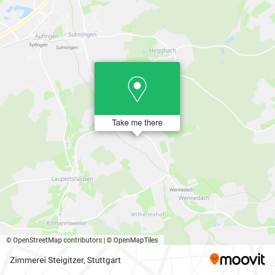 Карта Zimmerei Steigitzer