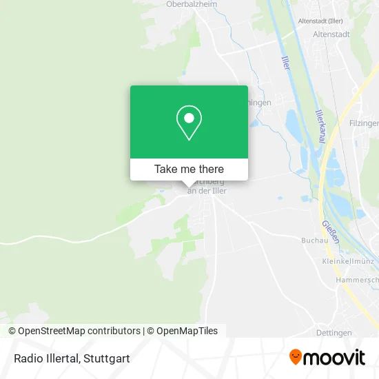 Карта Radio Illertal