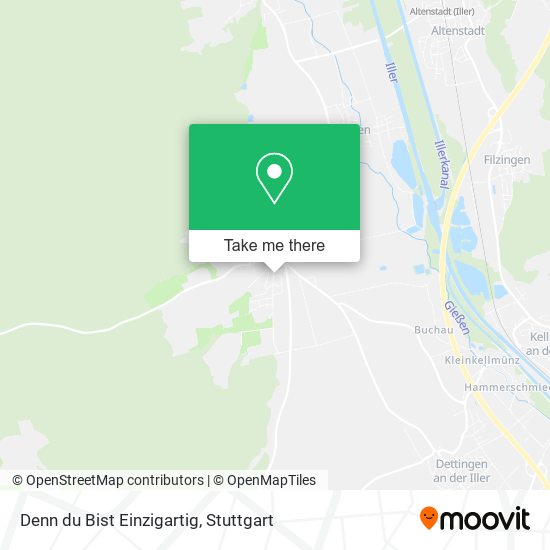 Denn du Bist Einzigartig map