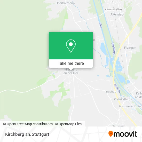 Карта Kirchberg an