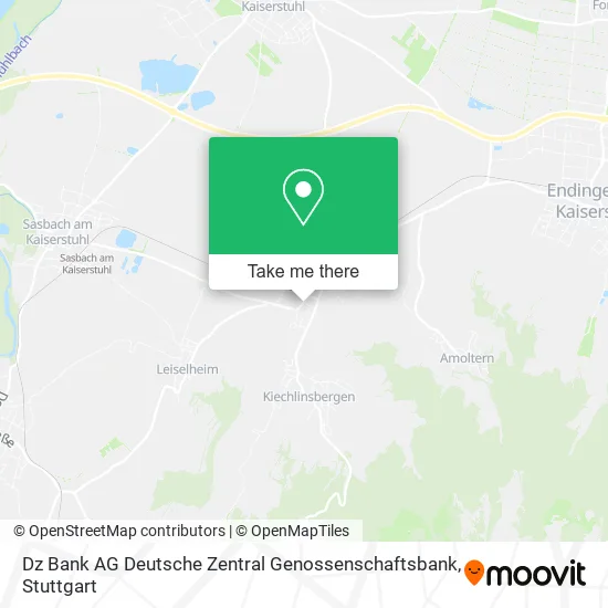 Карта Dz Bank AG Deutsche Zentral Genossenschaftsbank