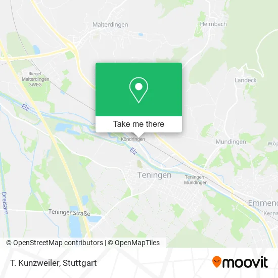 Карта T. Kunzweiler