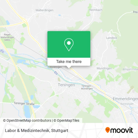 Карта Labor & Medizintechnik
