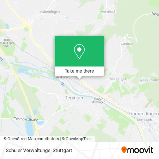 Карта Schuler Verwaltungs