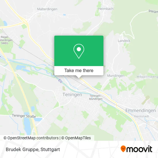 Карта Brudek Gruppe