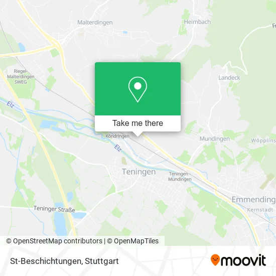 Карта St-Beschichtungen