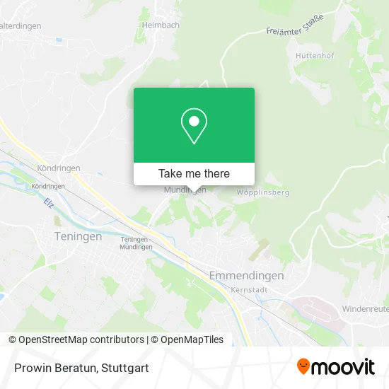 Карта Prowin Beratun
