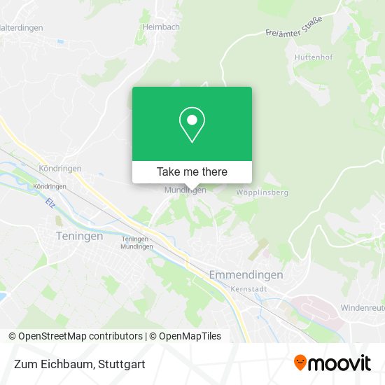 Карта Zum Eichbaum