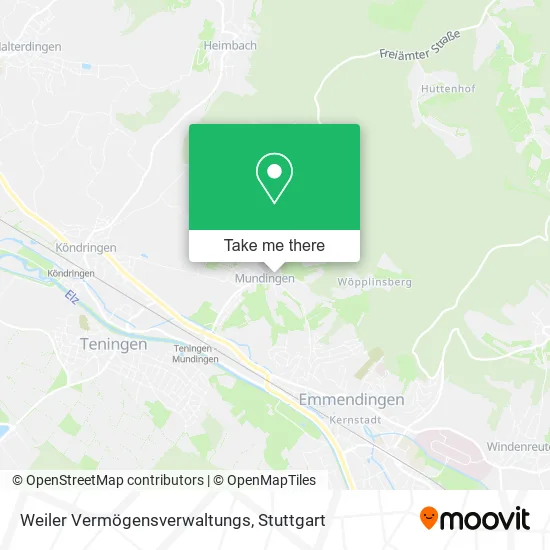 Карта Weiler Vermögensverwaltungs