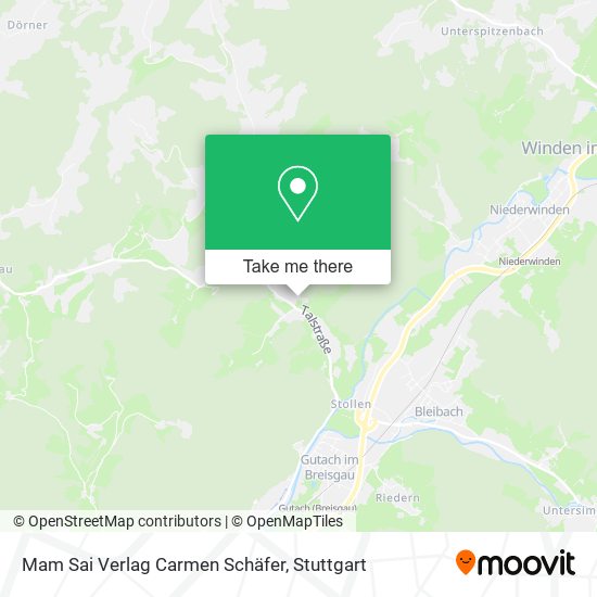 Mam Sai Verlag Carmen Schäfer map