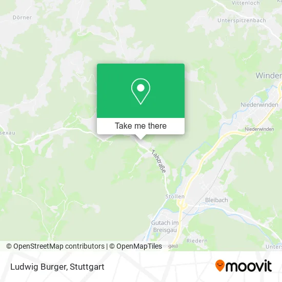 Карта Ludwig Burger
