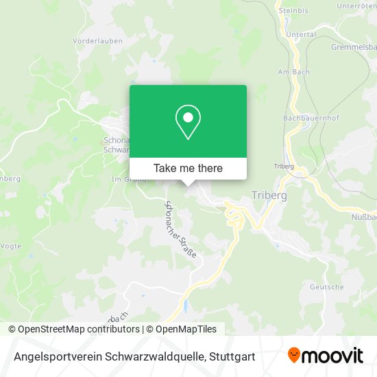 Карта Angelsportverein Schwarzwaldquelle