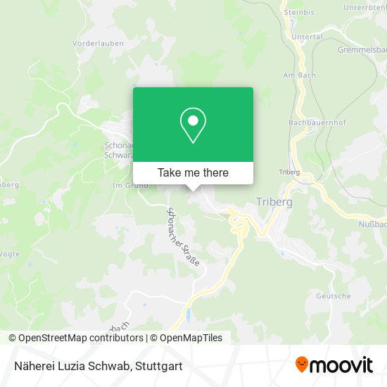 Näherei Luzia Schwab map