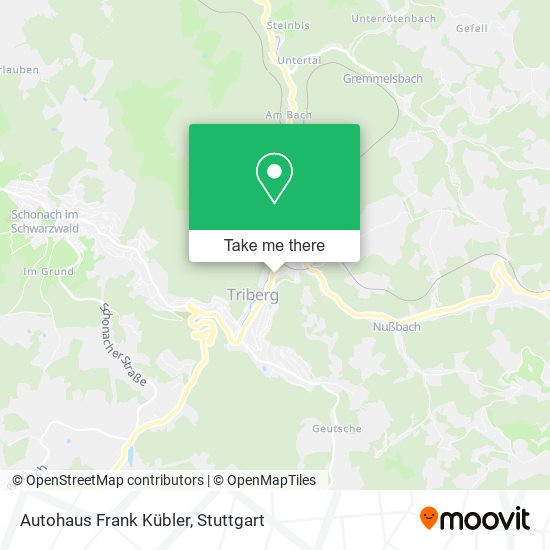 Autohaus Frank Kübler map