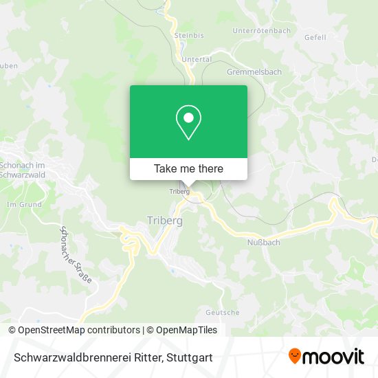 Schwarzwaldbrennerei Ritter map
