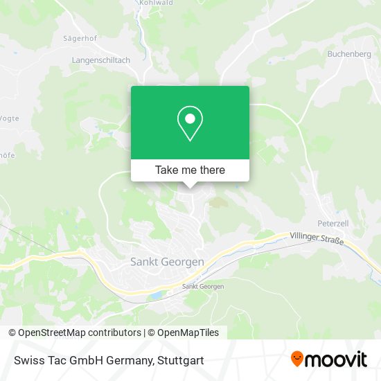 Swiss Tac GmbH Germany map