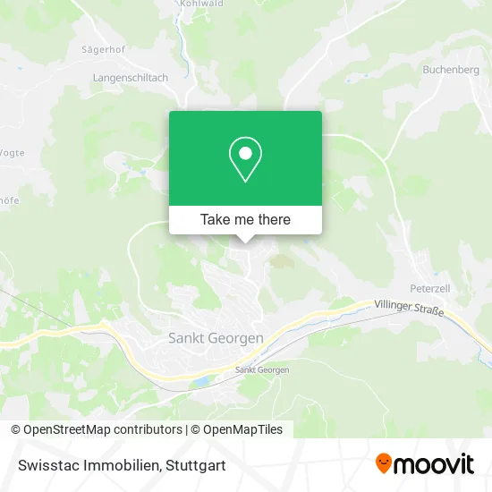 Карта Swisstac Immobilien