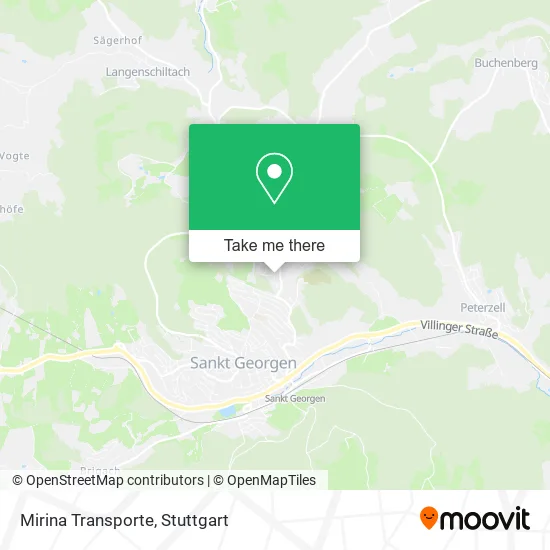 Карта Mirina Transporte