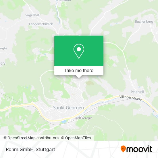 Röhm GmbH map