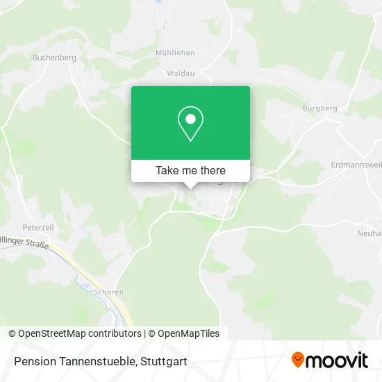 Карта Pension Tannenstueble