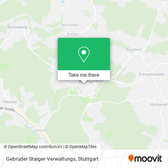 Gebrüder Staiger Verwaltungs map