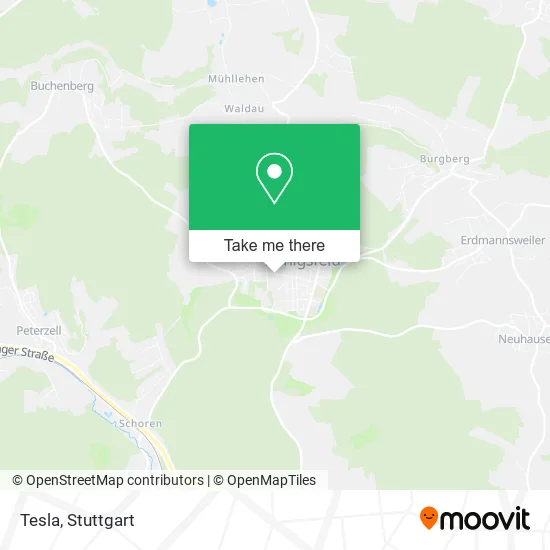 Tesla map