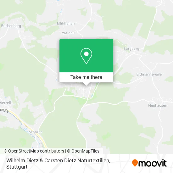 Карта Wilhelm Dietz & Carsten Dietz Naturtextilien