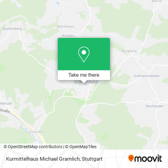 Карта Kurmittelhaus Michael Gramlich