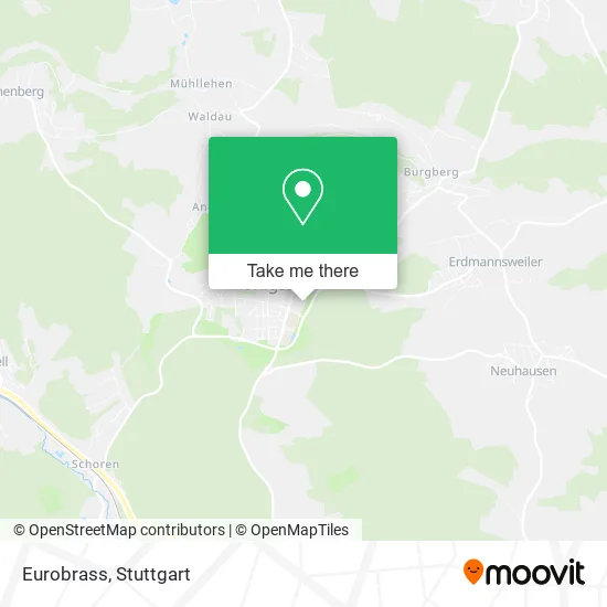 Eurobrass map