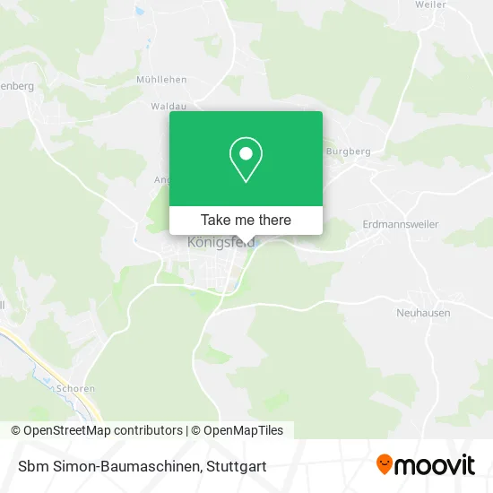 Карта Sbm Simon-Baumaschinen